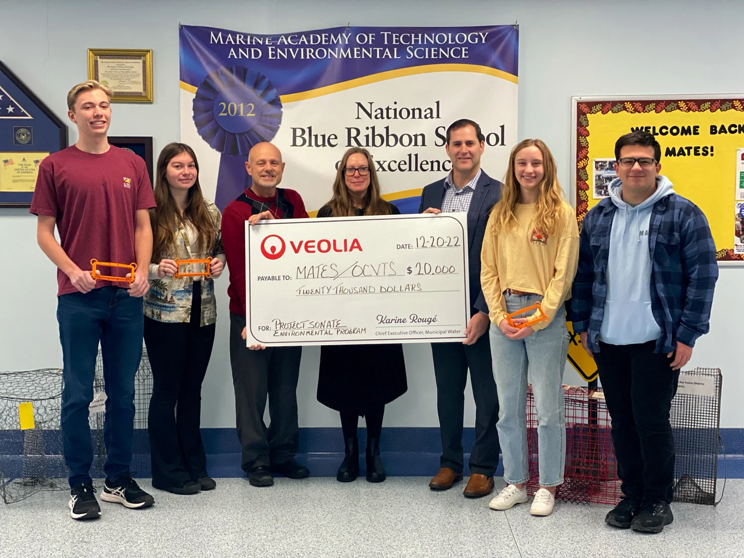 ocvts check donation